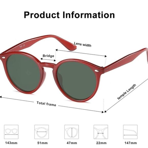 Round Retro Sunglasses   